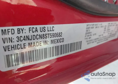 2025 Jeep Compass Limited 4X4 z USA, uszkodzony, nr VIN 3C4NJDCN8ST590682